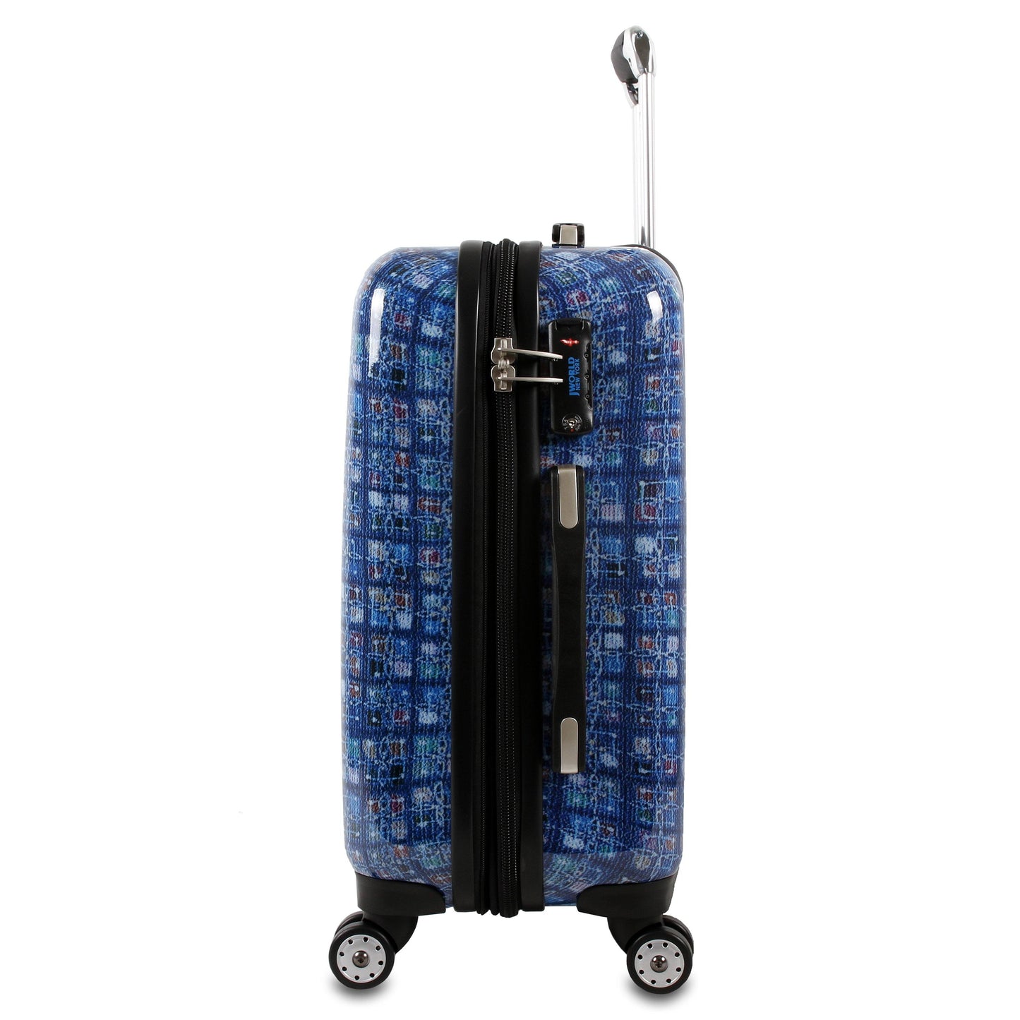 J World New York TITAN 24" Expandable Polycarbonate Luggage Carry on ART