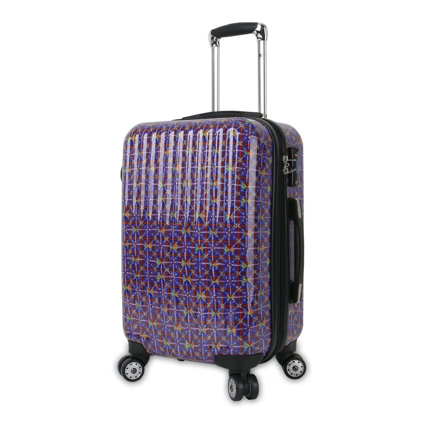 J World New York TITAN 24" Expandable Polycarbonate Luggage Carry on ART