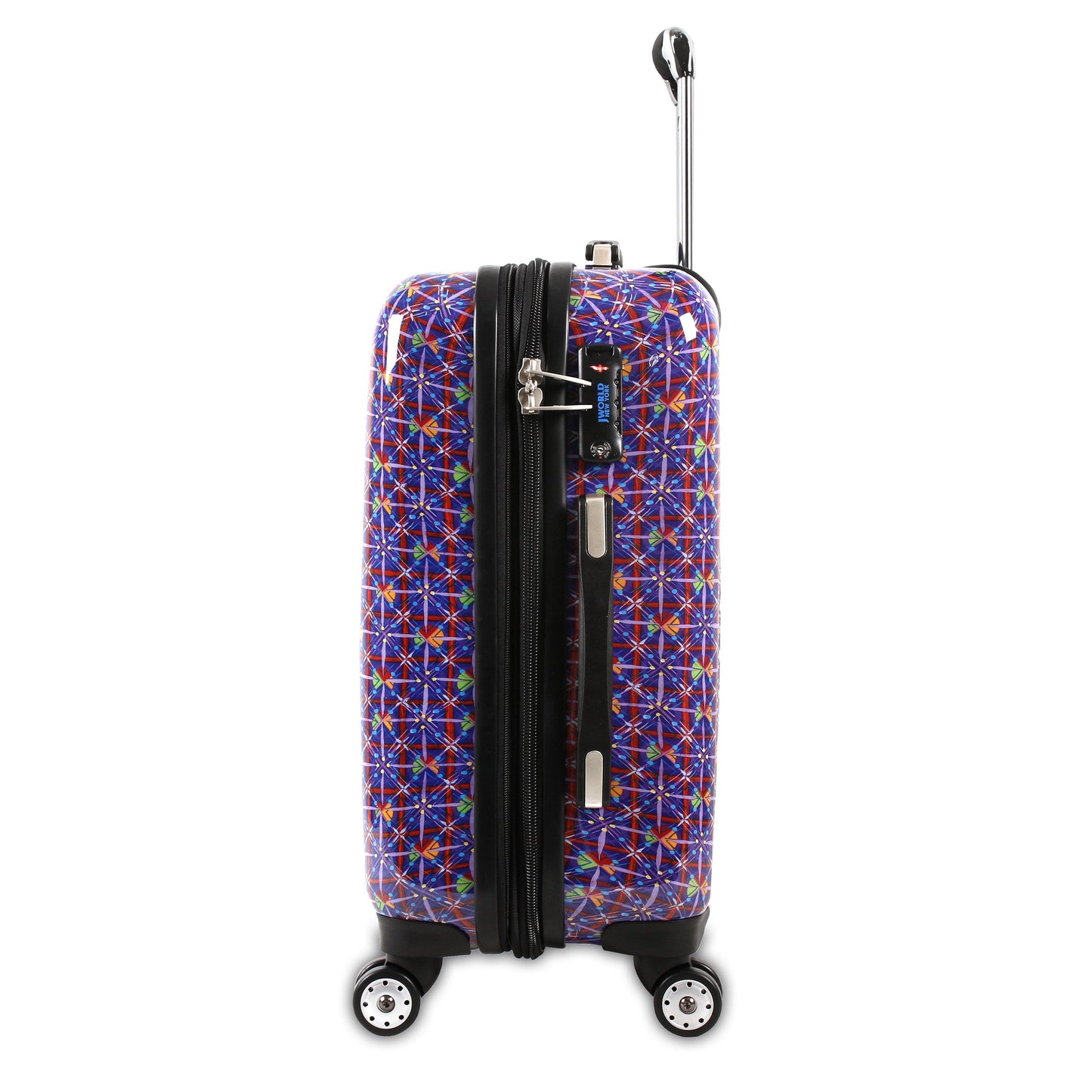 J World New York TITAN 24" Expandable Polycarbonate Luggage Carry on ART