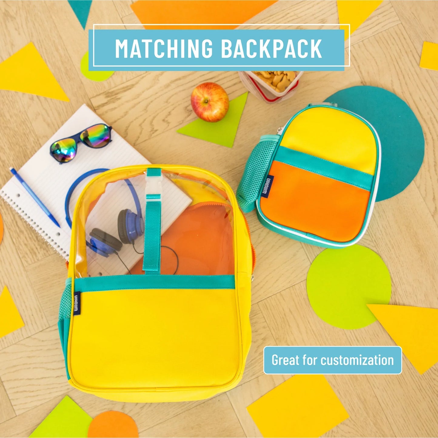 Wildkin Kids Vegan Clip-in Lunch Box