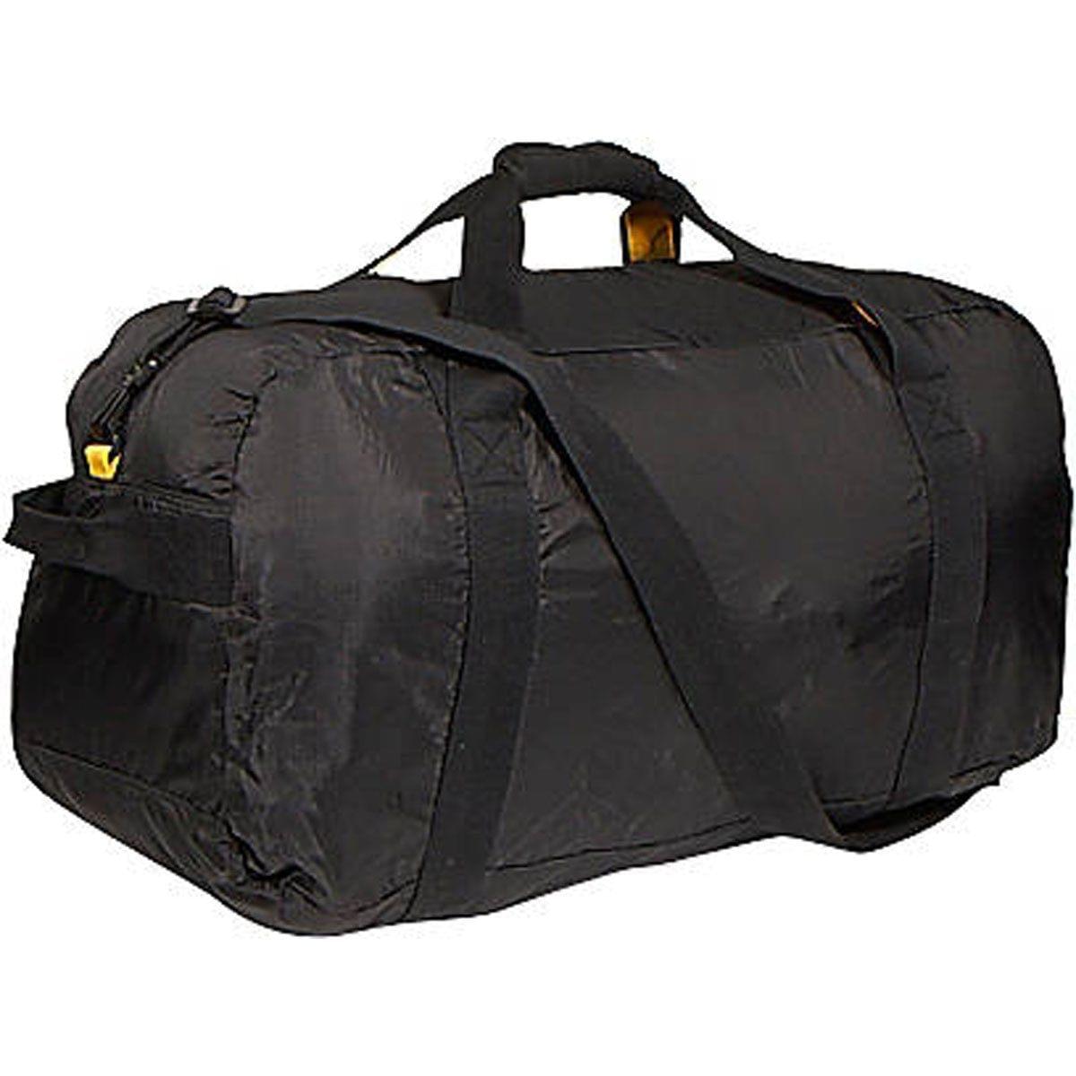 A. Saks 30” Travel Lightweight Folding Duffel Bag With Pouch for Clothing and Bulky Items