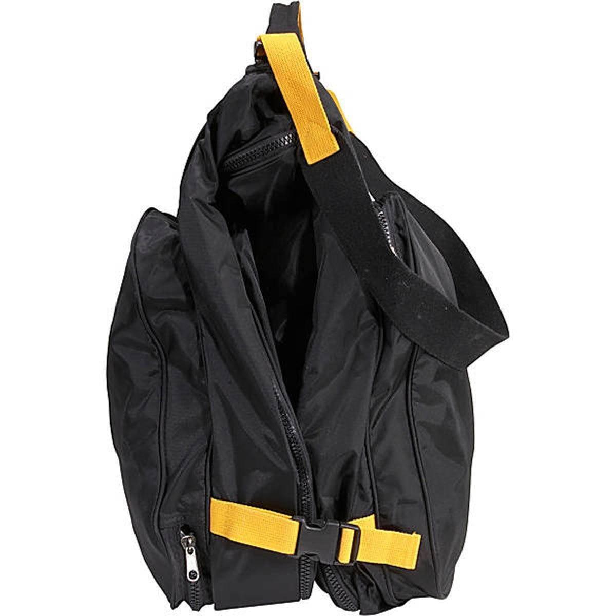 A. Saks Expandable Suit & Dress Travel & Storage Black Garment Bag