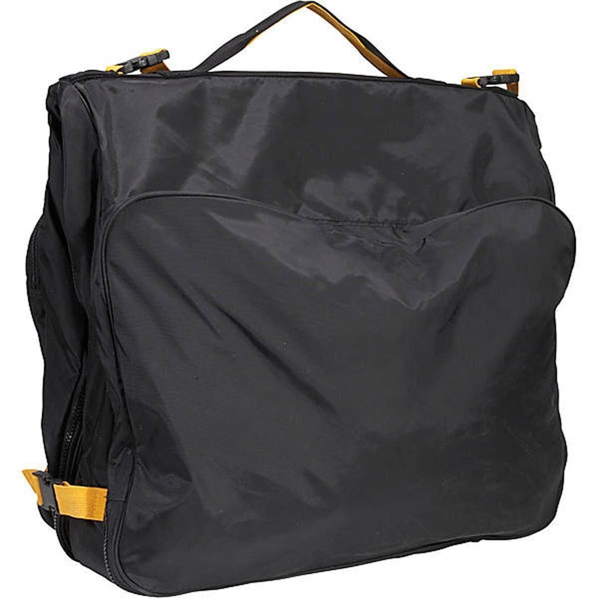A. Saks Expandable Suit & Dress Travel & Storage Black Garment Bag