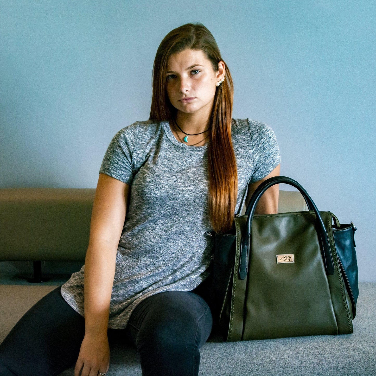 Cameleon Janus Tote Concealed Carry Purse Bag With CCW Compartment