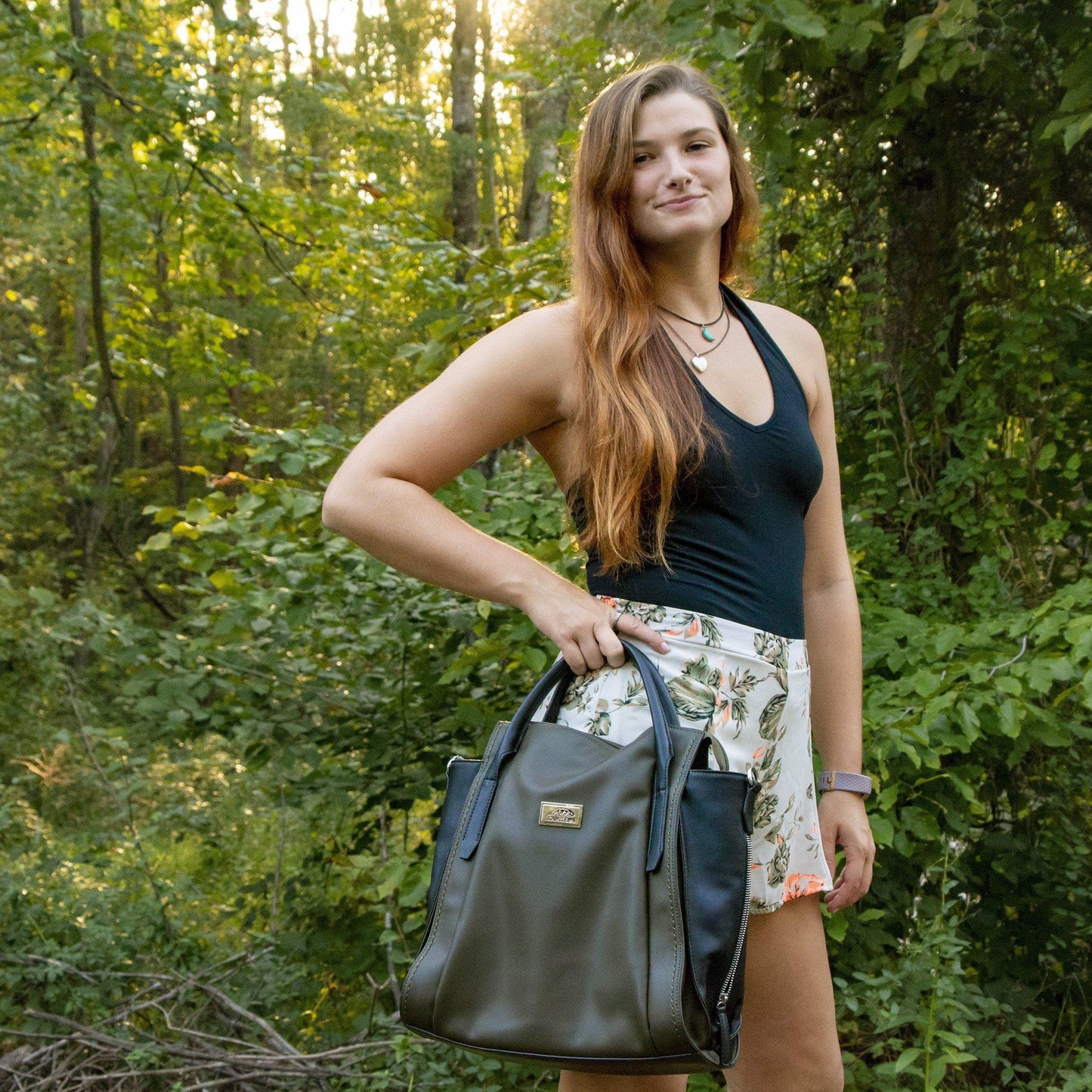 Cameleon Janus Tote Concealed Carry Purse Bag With CCW Compartment