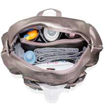 Kalencom Chicago Convertible Eco-friendly Vegan Diaper Backpack Urban Sling