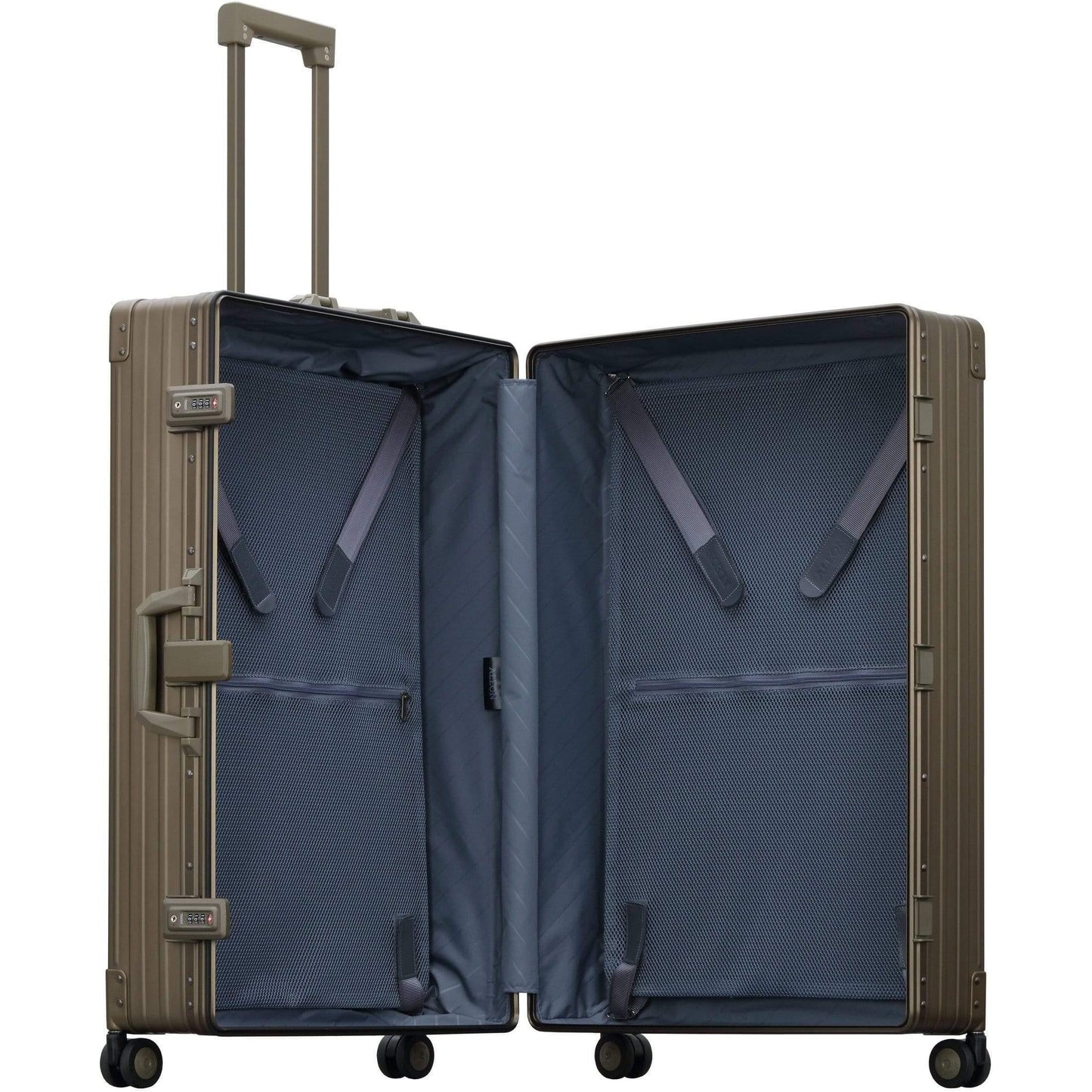 Aleon 32" Macro Traveler Aluminum Hardside Checked Luggage Free Shipping