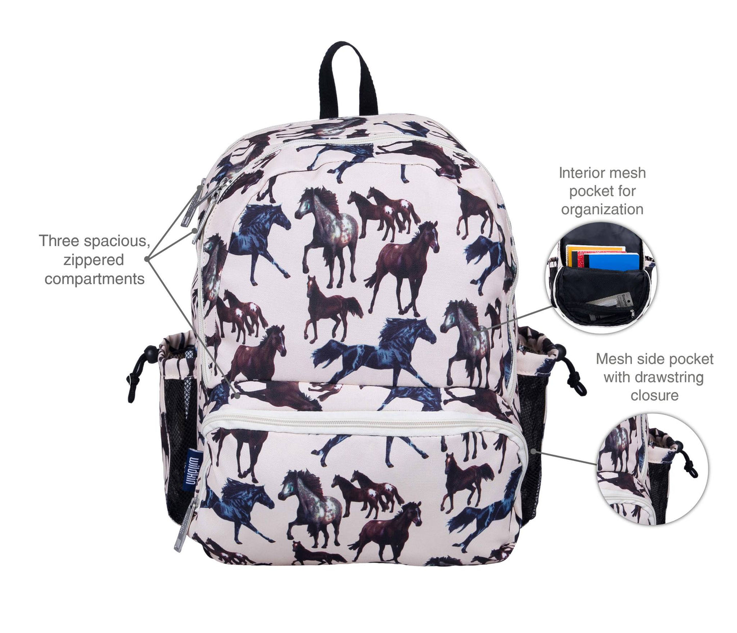 Wildkin 17 inch Vegan Kids Backpack Age 8-15