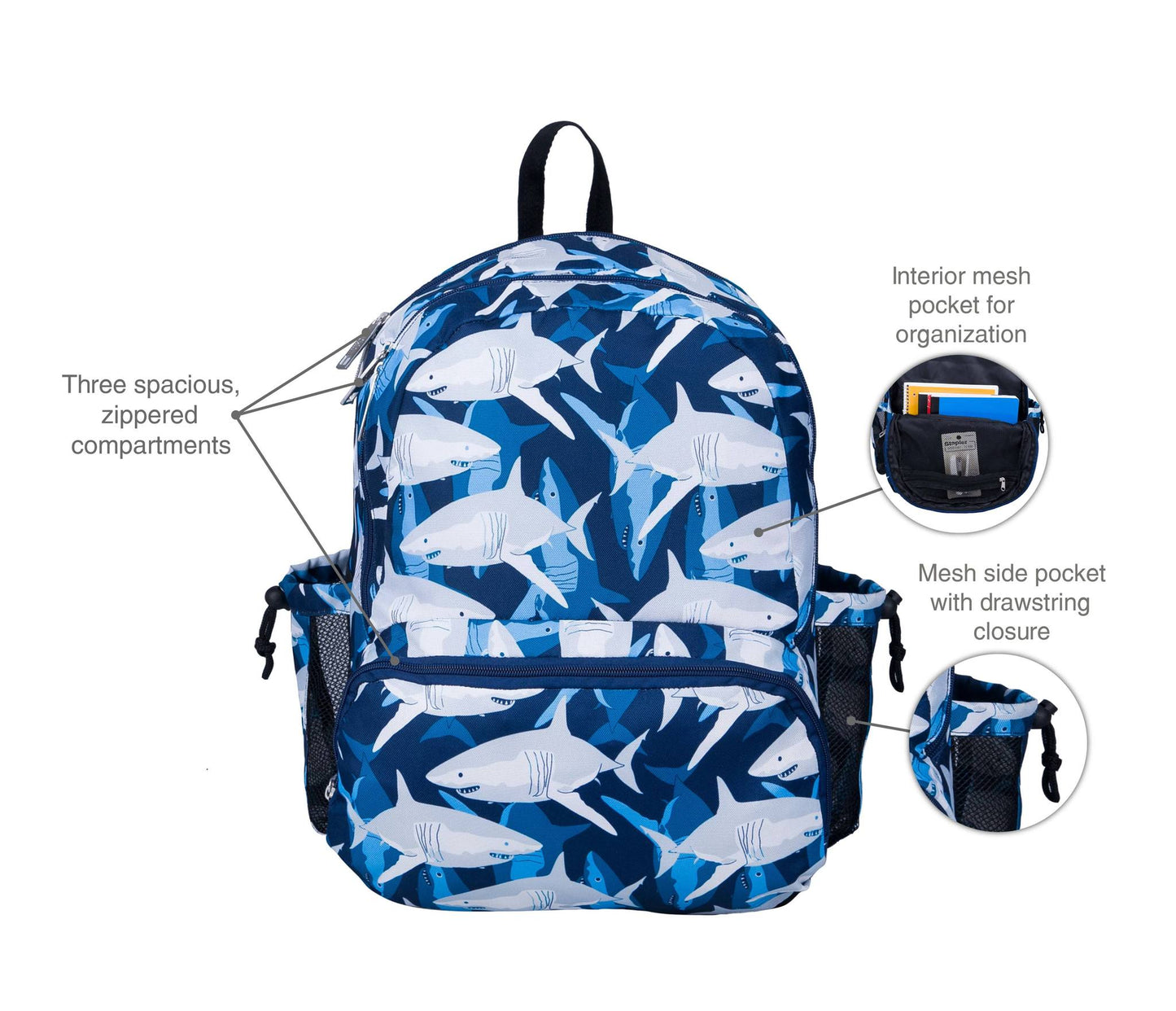 Wildkin 17 inch Vegan Kids Backpack Age 8-15