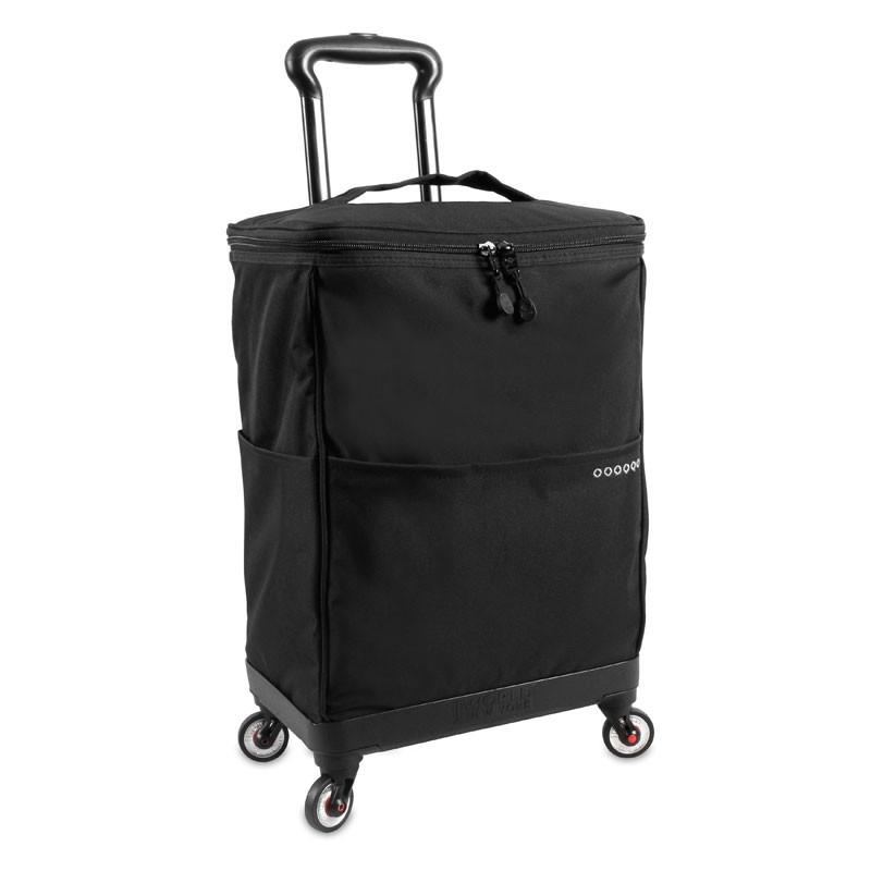 J World New York Wheeled shopping Cart Shopper Rolling Bag