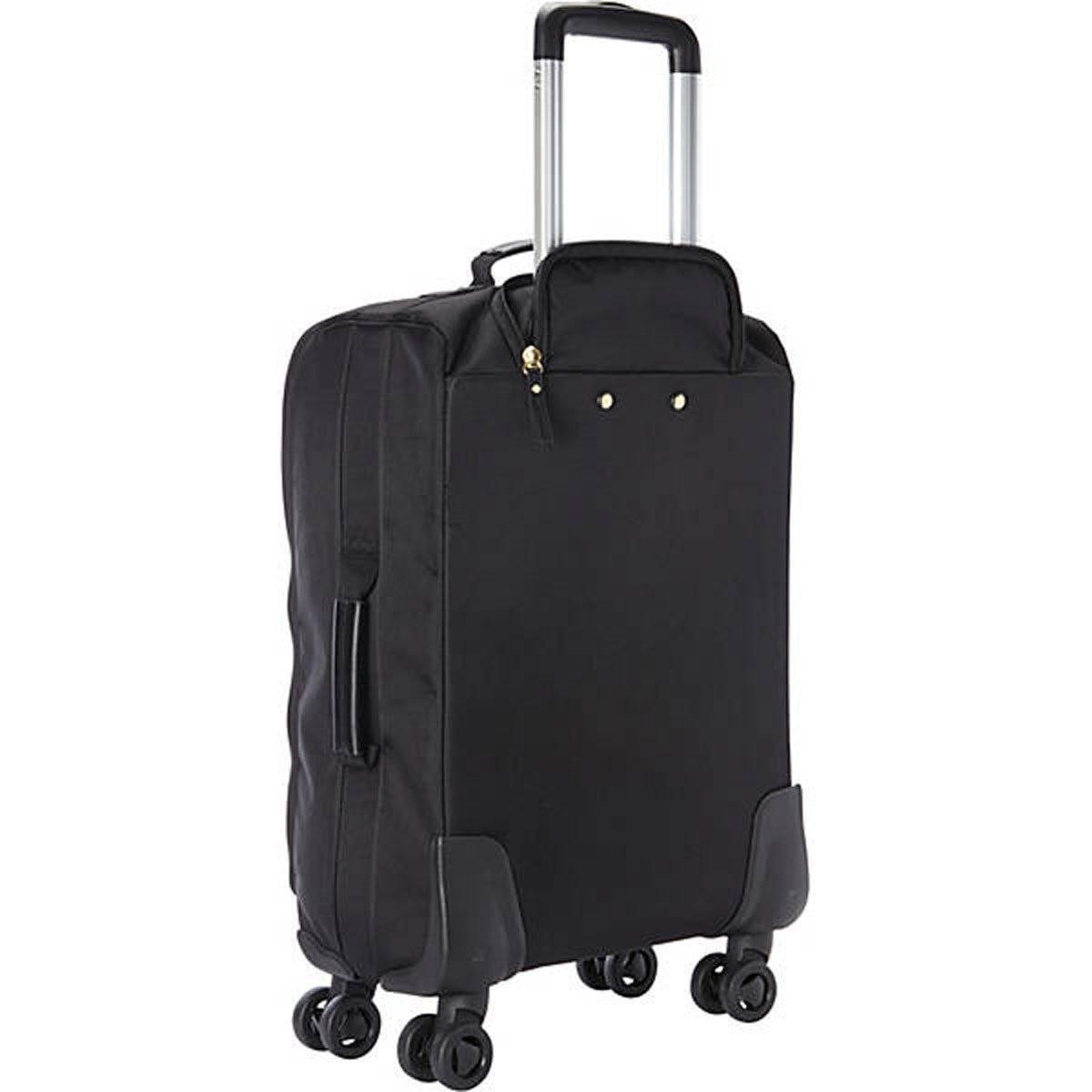 A. Saks 22” Lightweight Spinner Carry- On Dual spinner wheels