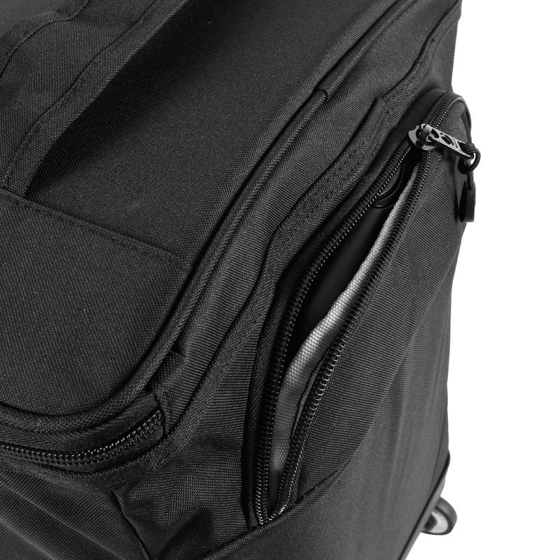 J World New York Wheeled shopping Cart Shopper Rolling Bag