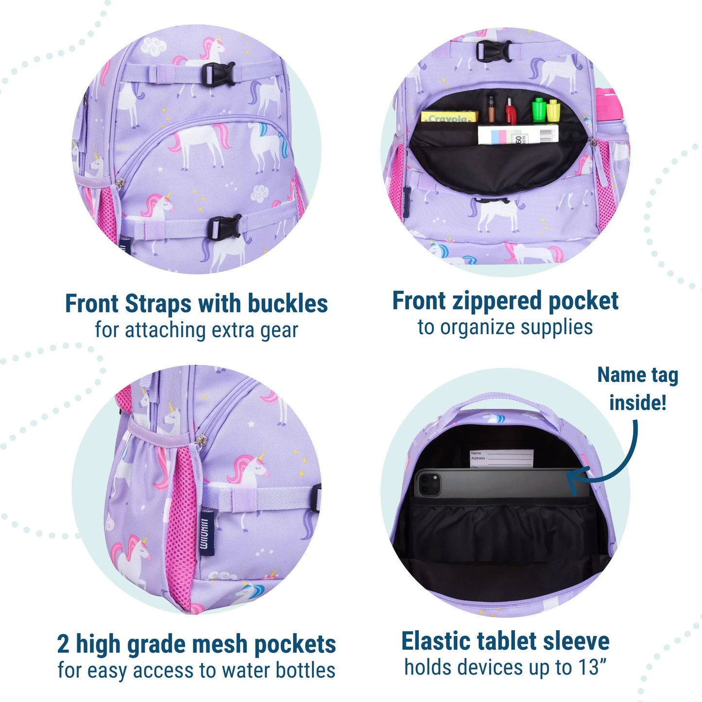 Wildkin ECO rPET Next Gen Backpack - 15 Inch / 12L