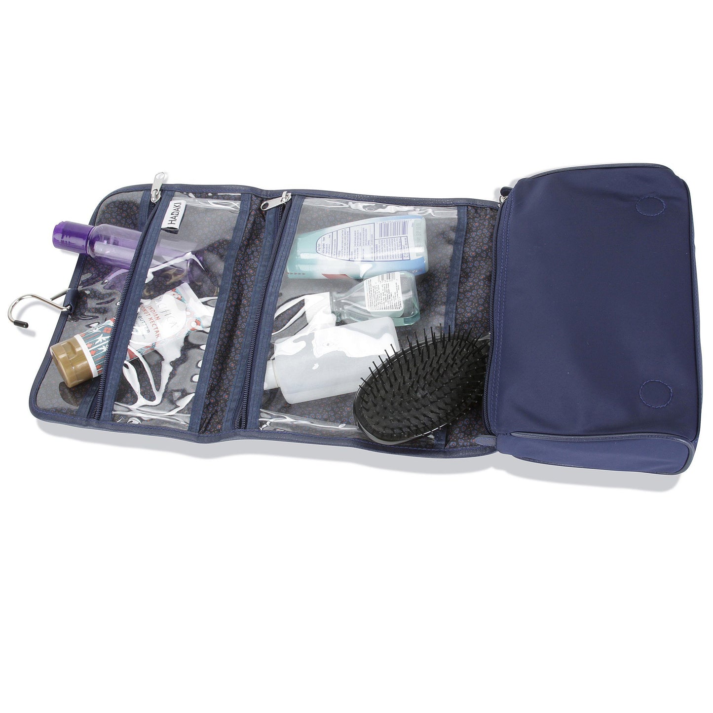 Hadaki Eco-friendly& Vegan Travel Hanging Toiletry Makeup Pod Roll-Up