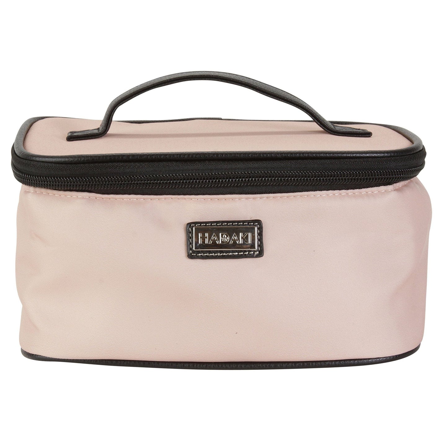 Hadaki Eco-friendly Vegan Leather Train Case Travel Organizer Cosmetic Case