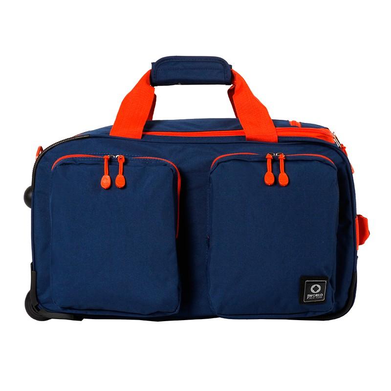 J World New York DUANE 21" Travel Rolling Duffel Bag