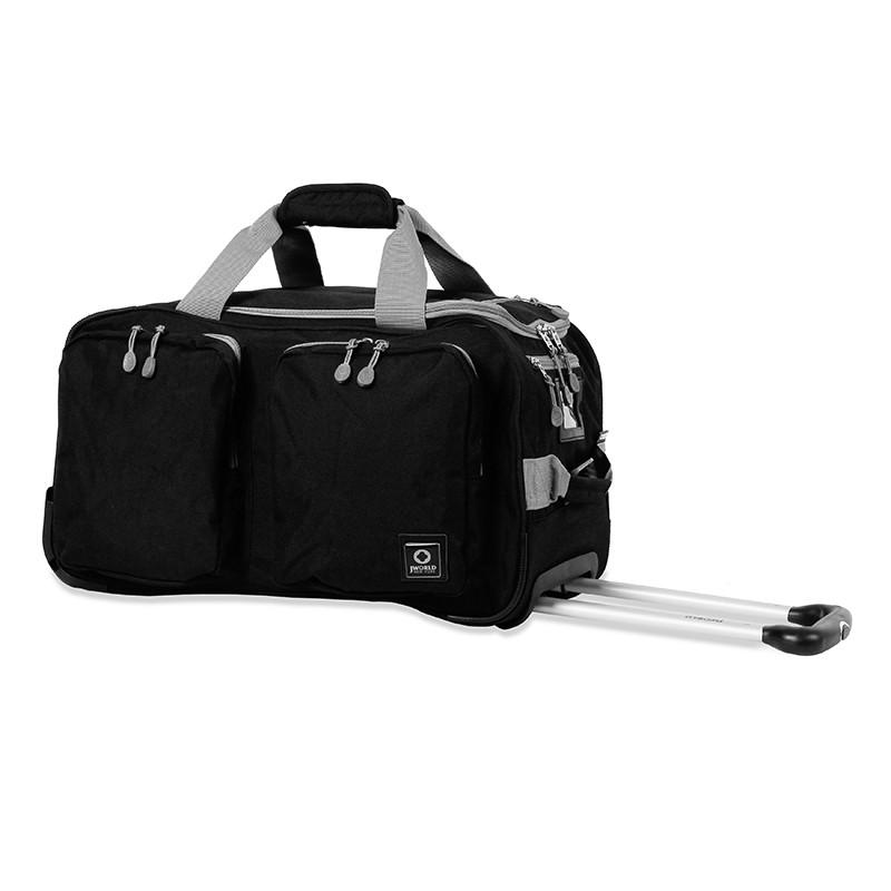 J World New York DUANE 21" Travel Rolling Duffel Bag