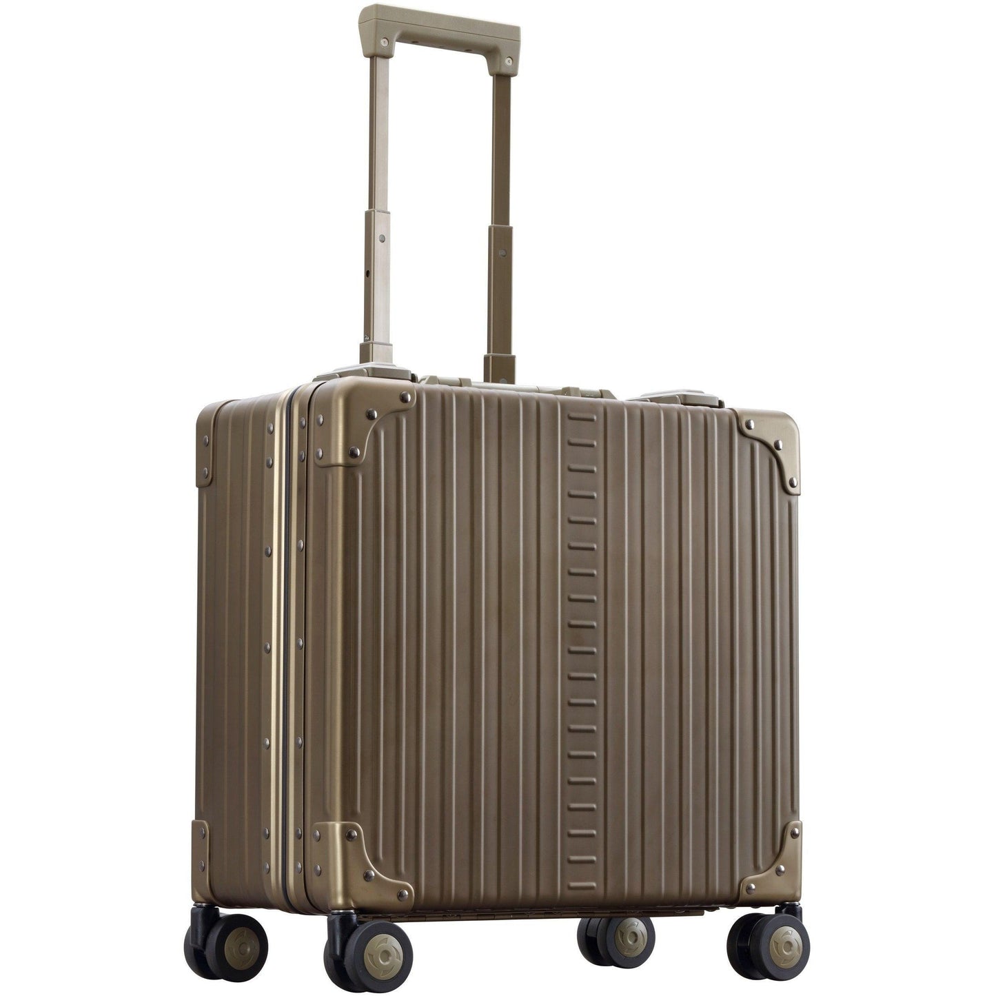 Aleon 17" Deluxe Rolling Wheeled Aluminum Hardside Business Briefcase Free Shipping