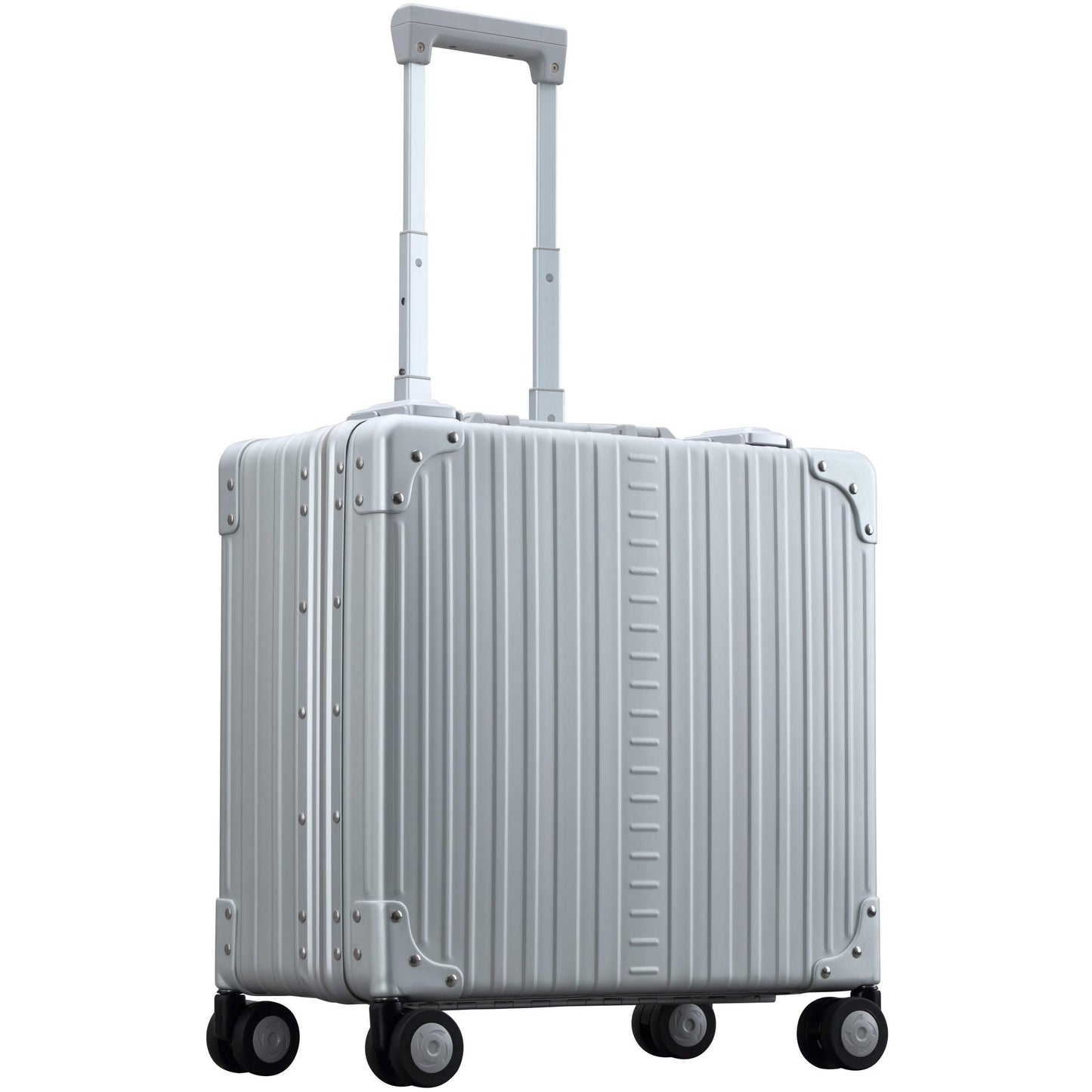 Aleon 17" Deluxe Rolling Wheeled Aluminum Hardside Business Briefcase Free Shipping