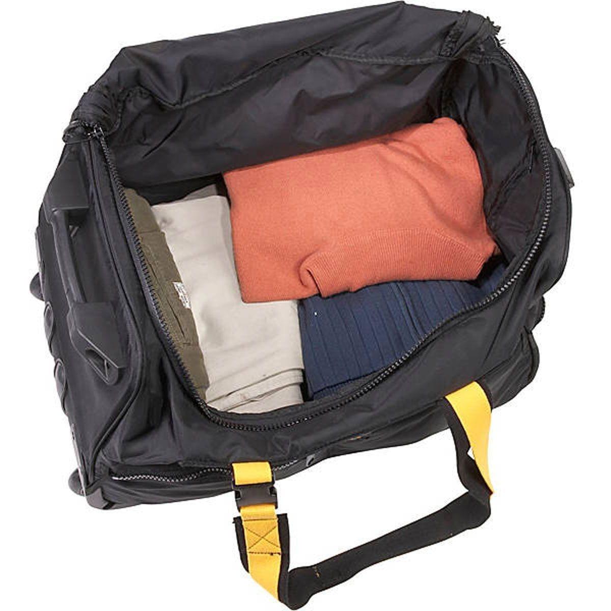 A. Saks 20" Expandable Lightweight and Durable 420D Nylon Wheeled Duffel Free Shipping