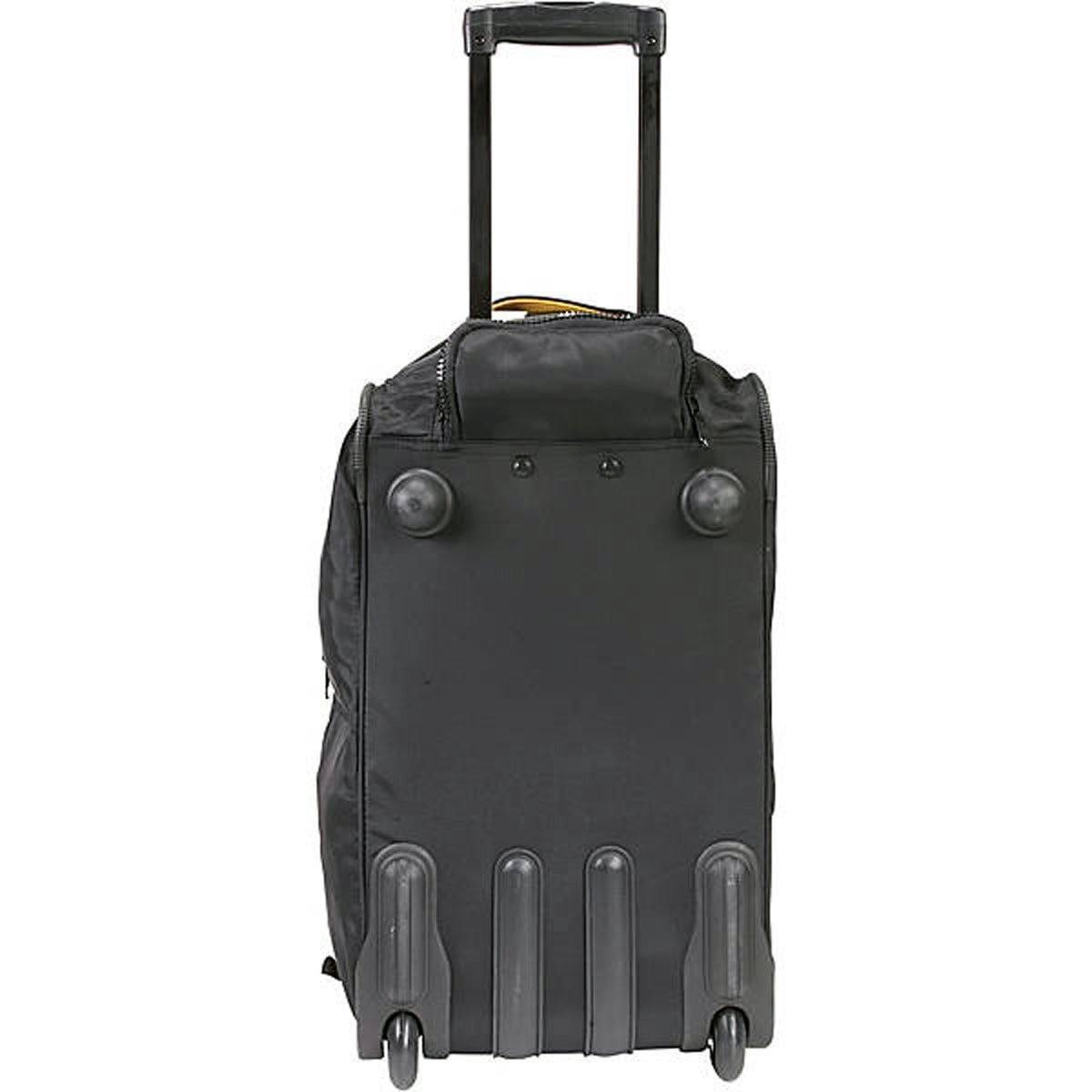 A. Saks 20" Expandable Lightweight and Durable 420D Nylon Wheeled Duffel Free Shipping