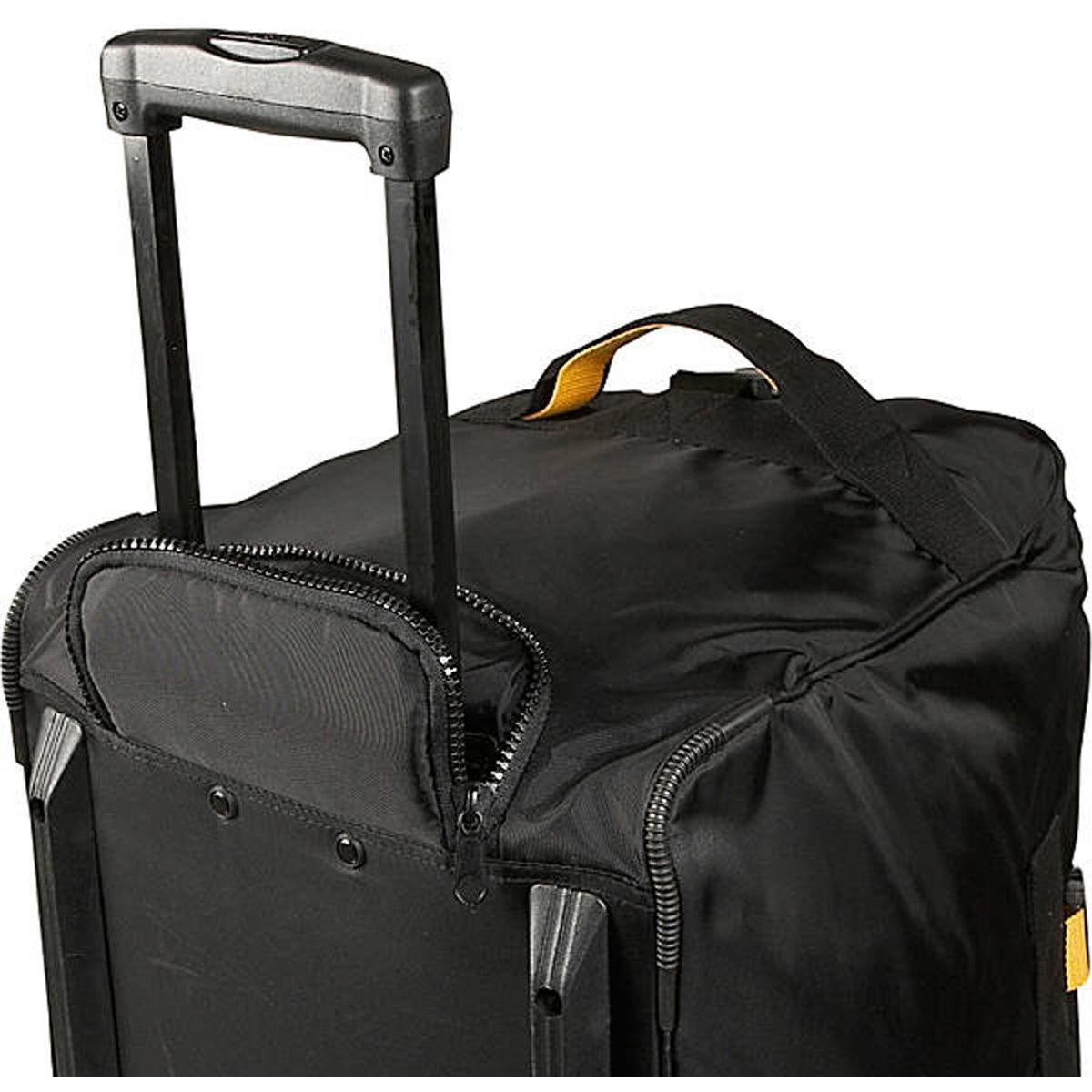 A. Saks Travel Expandable 420D Nylon Mid-Sized 25” Wheeled Duffel