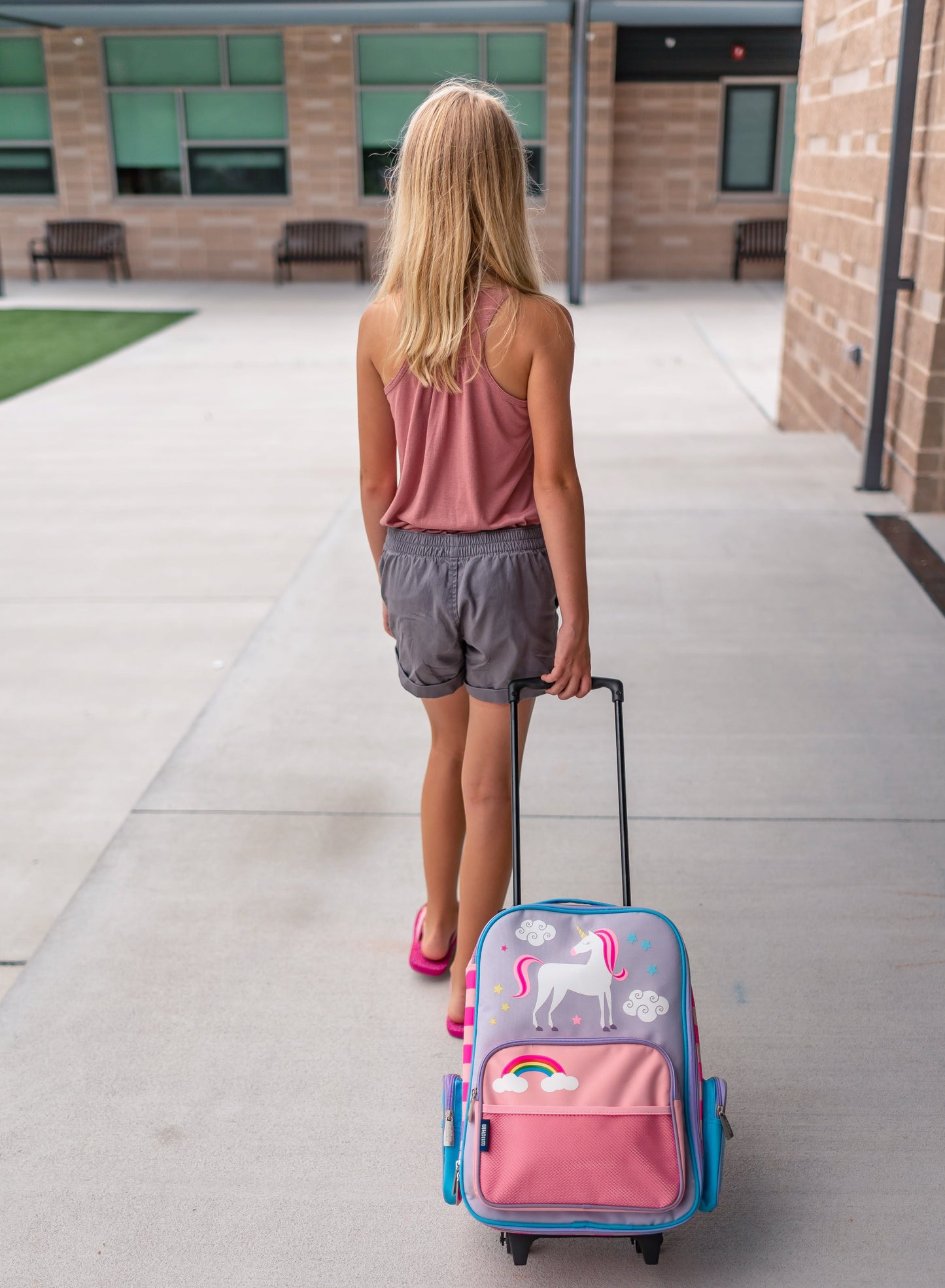 Wildkin Kids Carry-On Rolling Suitcase