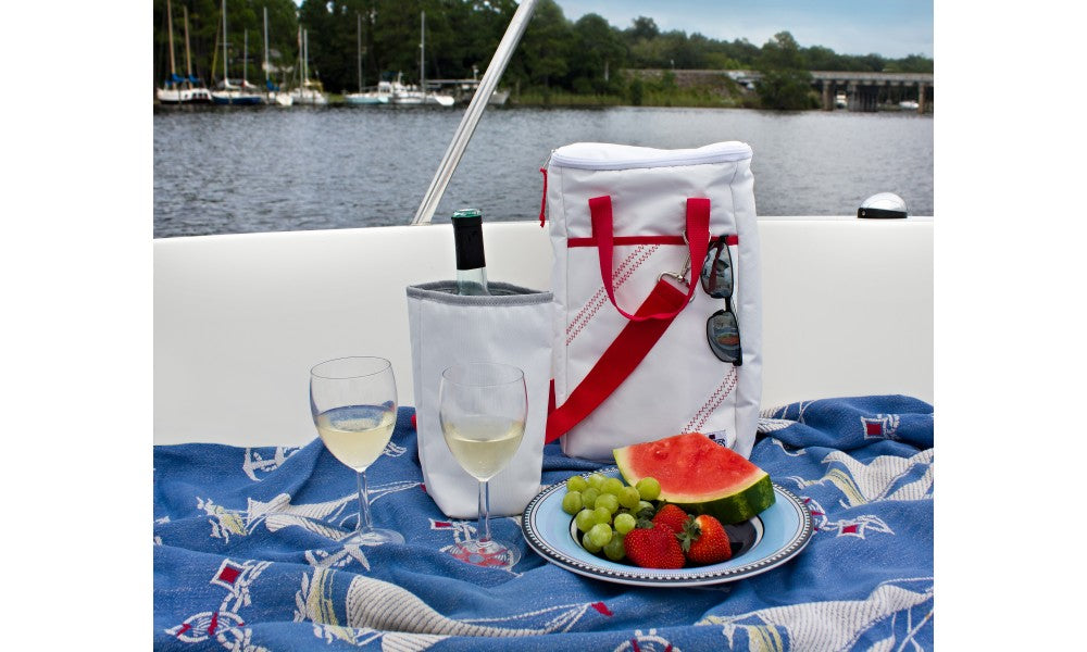 SailorBags Newport  Vegan Insulated Wine Tote