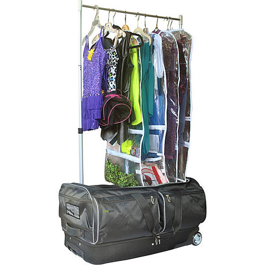 Ecogear 28" Wheeled Duffel with Garment Rack