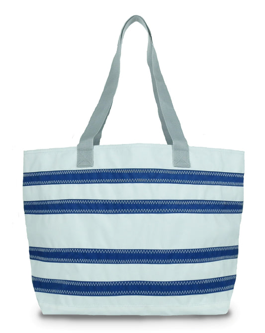 SailorBags Nautical Stripe Beach Large  Vegan Tote