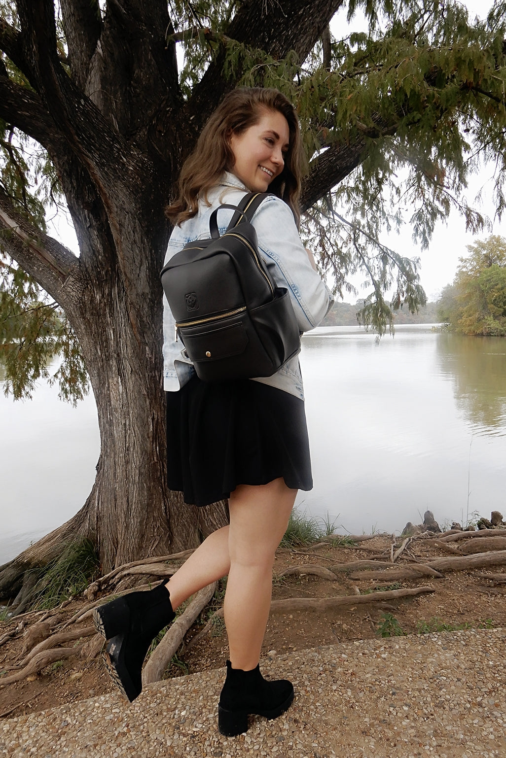 White Rhino Love Afterdark -Almost Black- Signature Backpack