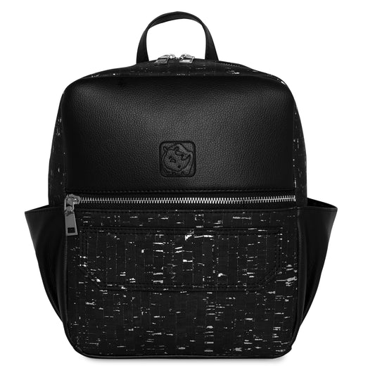 White Rhino Black Quartz LUXX Collection Vegan Cork Leather Backpack