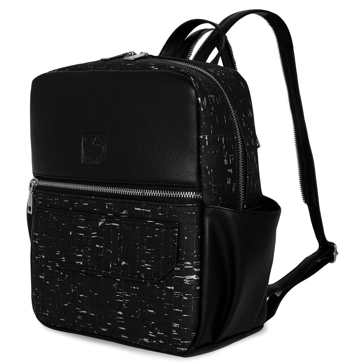 White Rhino Dark Hearts Bundle Backpack & Wristlet Set