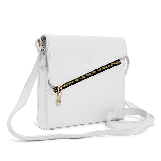 White Rhino Cashew Signature Vegan Shoulder Bag