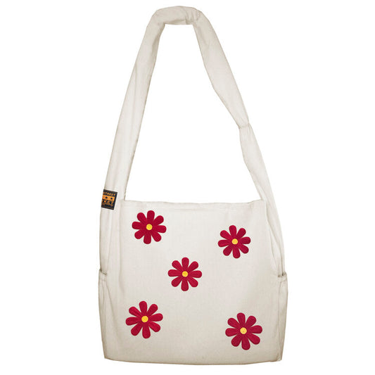 Vine Street Market Large Vegan Canvas Tote Shoulder Bag
