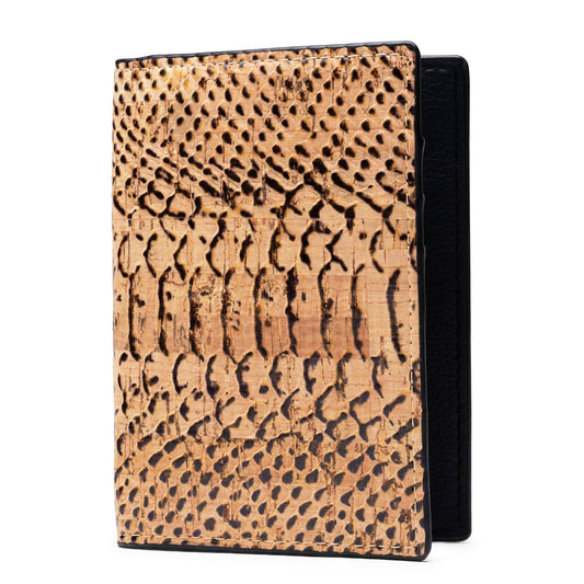 White Rhino Unisex Cork Vegan Eco friendly  Passport Wallet
