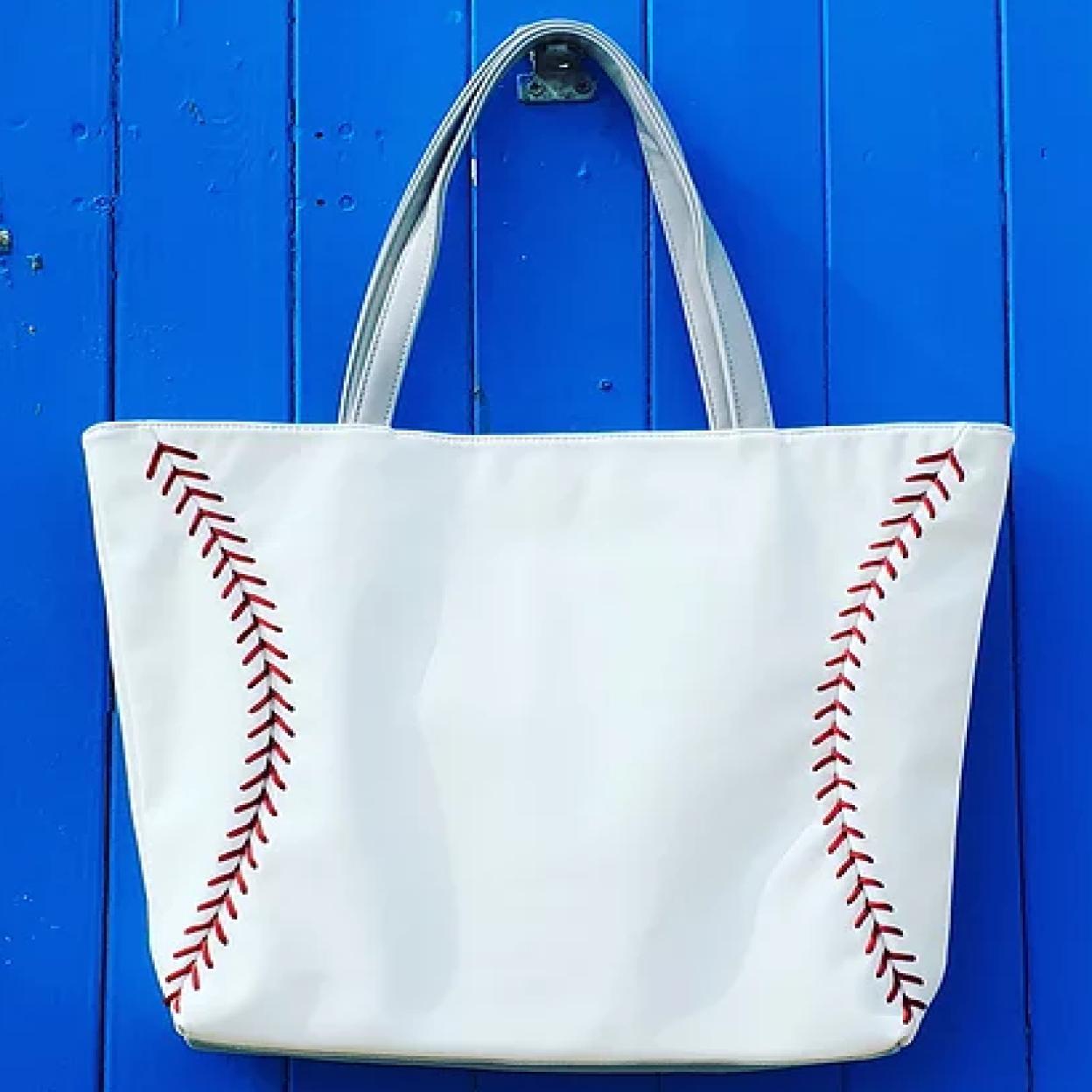 Zumer Sport Vegan Women's Baseball Purse Tote Handbag