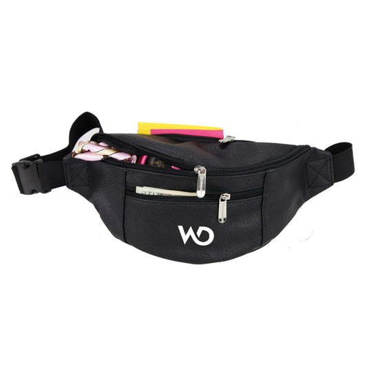 Goodhope Bags Vegan Leather Unisex Zip Fanny Pack