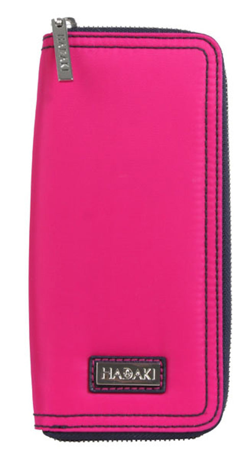 Hadaki Vegan Leather Large Money Pod Zippered Wallet