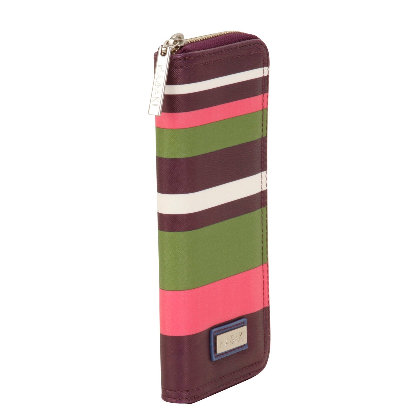 Hadaki Vegan Leather Large Money Pod Zippered Wallet