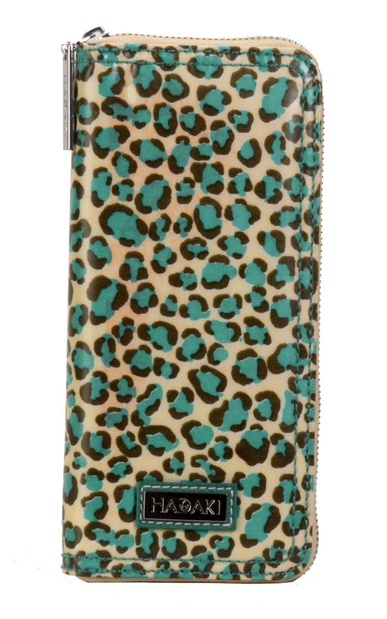 Hadaki Vegan Leather Large Money Pod Zippered Wallet