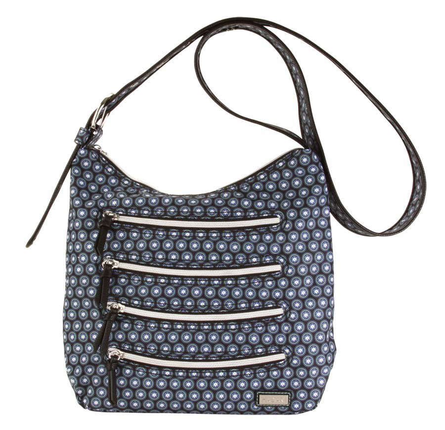 Hadaki Vegan Nylon Millipede Tote Crossbody Bag