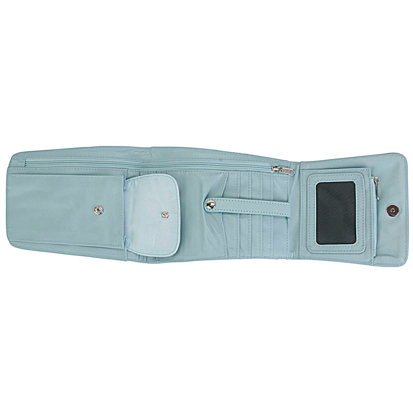 Hadaki Eco-Friendly Vegan Travel All Purpose Crossbody Wallet