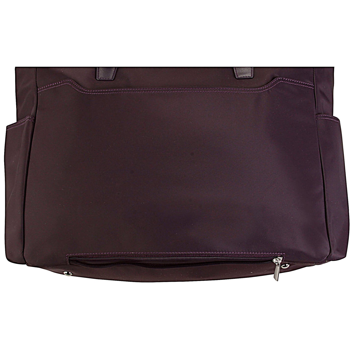 Hadaki Work & Play Vegan X-Large Women's Shoulder Tote Plum Perfect