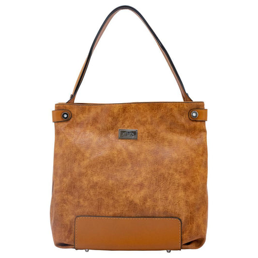 Cameleon Lynx Vegan Handbag Shoulder Tote With CCW Compartment