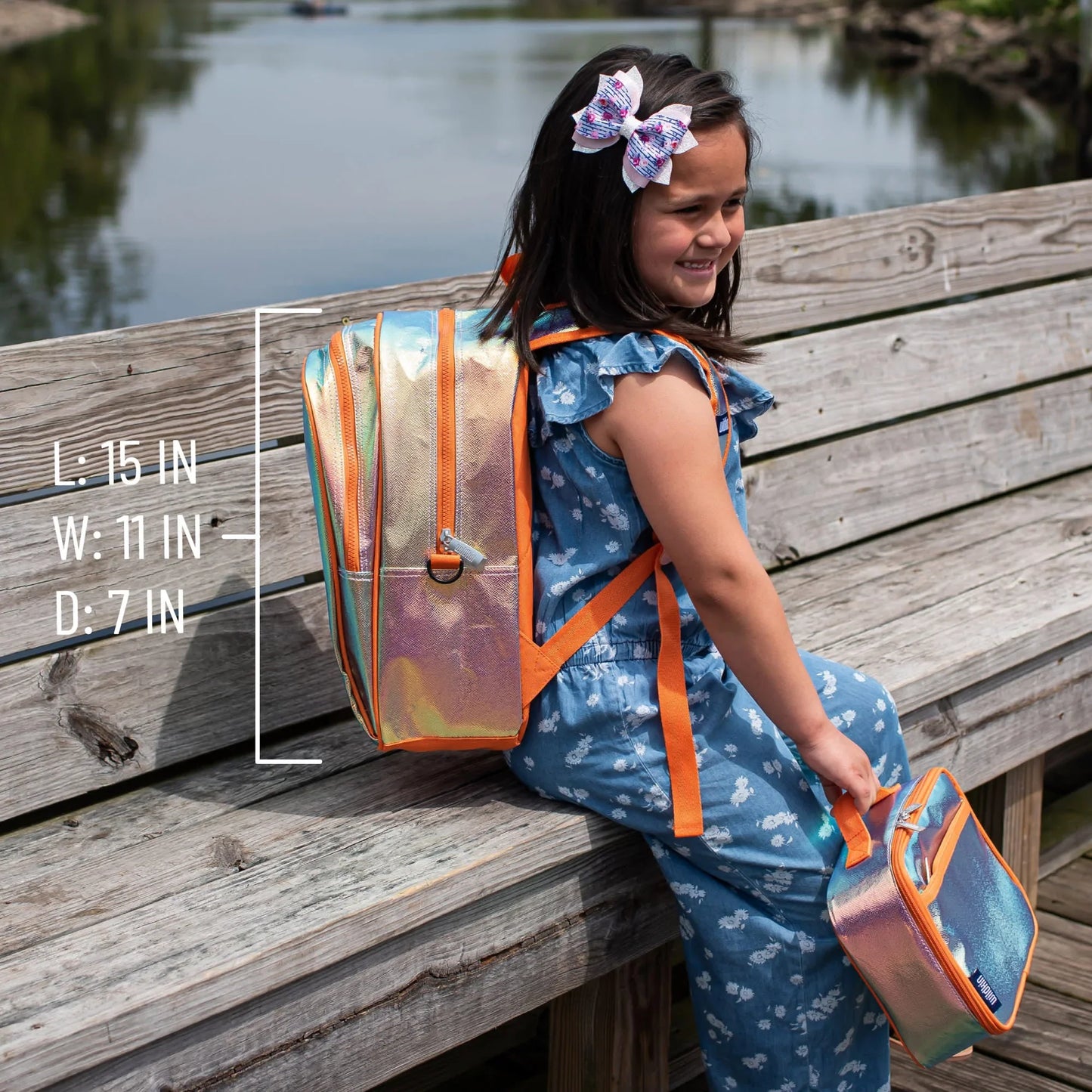 Wildkin Kids 15 Inch Vegan Backpack