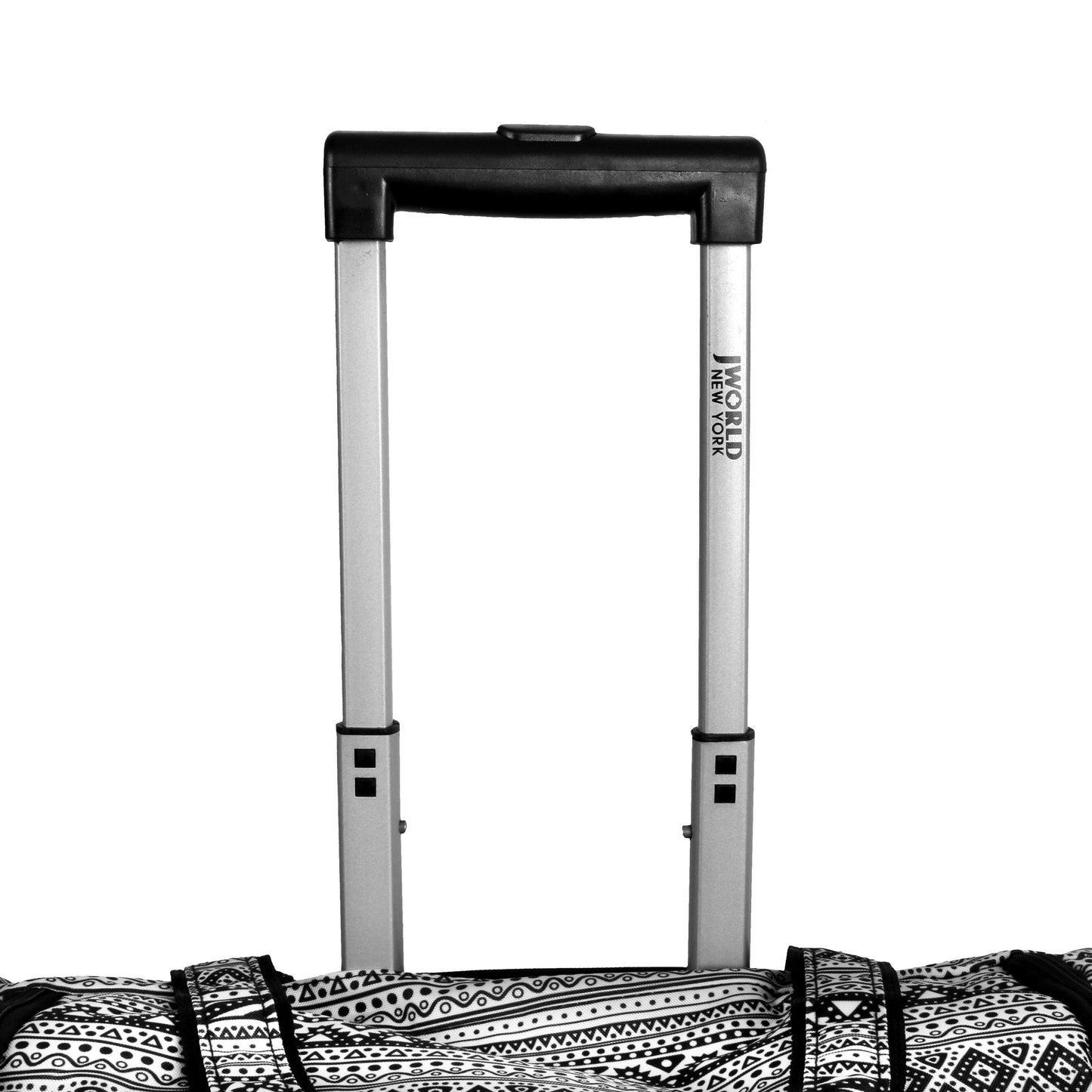 J World New York Donna Travel Rolling Tote Underseat Carry On Bag